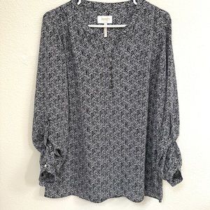 Laundry by Shelli Segal Size M 3/4 Sleeve Shirt